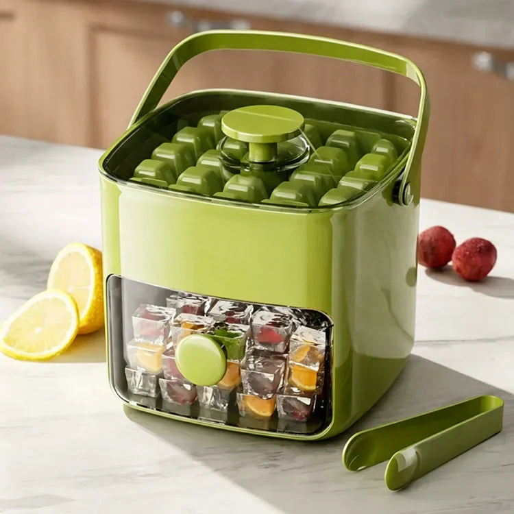 Press & Release Ice Cube Maker