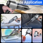 SnuggyHome AirClean Pro - Powerful Handheld Cleaner for Home & Car