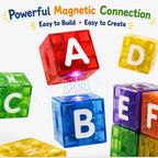 Magnetic Letter & Number Blocks