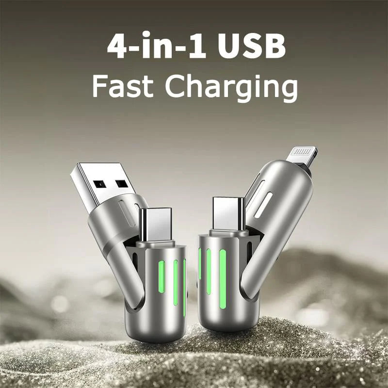 4-in-1 USB Charging Cable