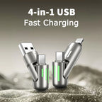 4-in-1 USB Charging Cable