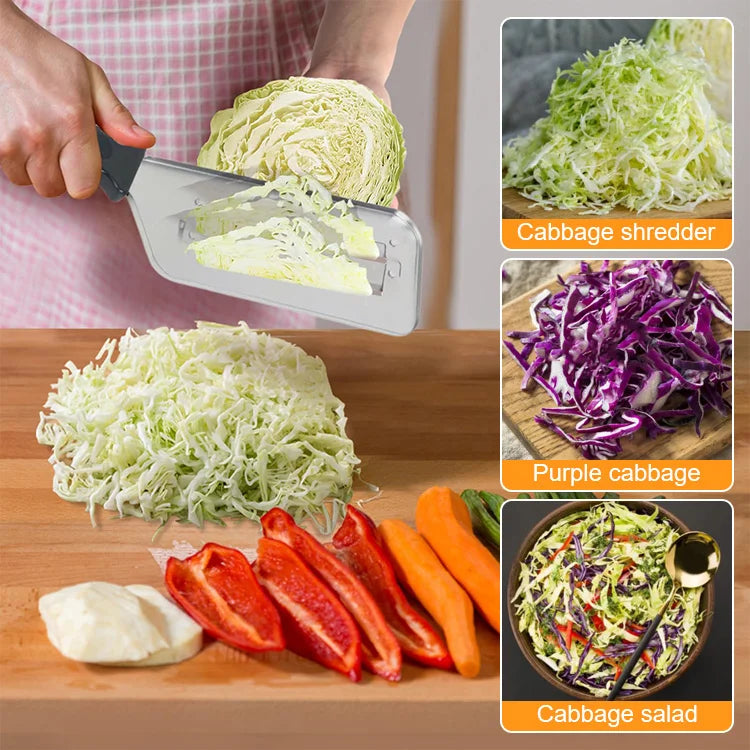 SlicePro™ Stainless Steel Cabbage Shredder