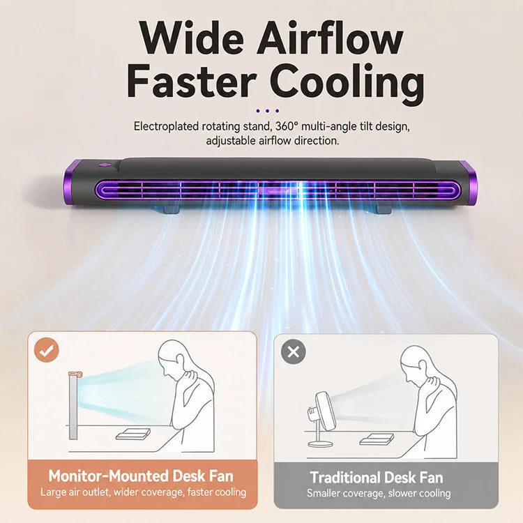 Compact Bladeless Tower Fan
