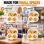 2-in-1 Microwave Egg Cooker – Omelet, Egg Cups & Wrap Maker