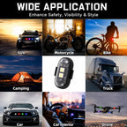 RemoteGlow™ Wireless Rechargeable LED Safety Lights