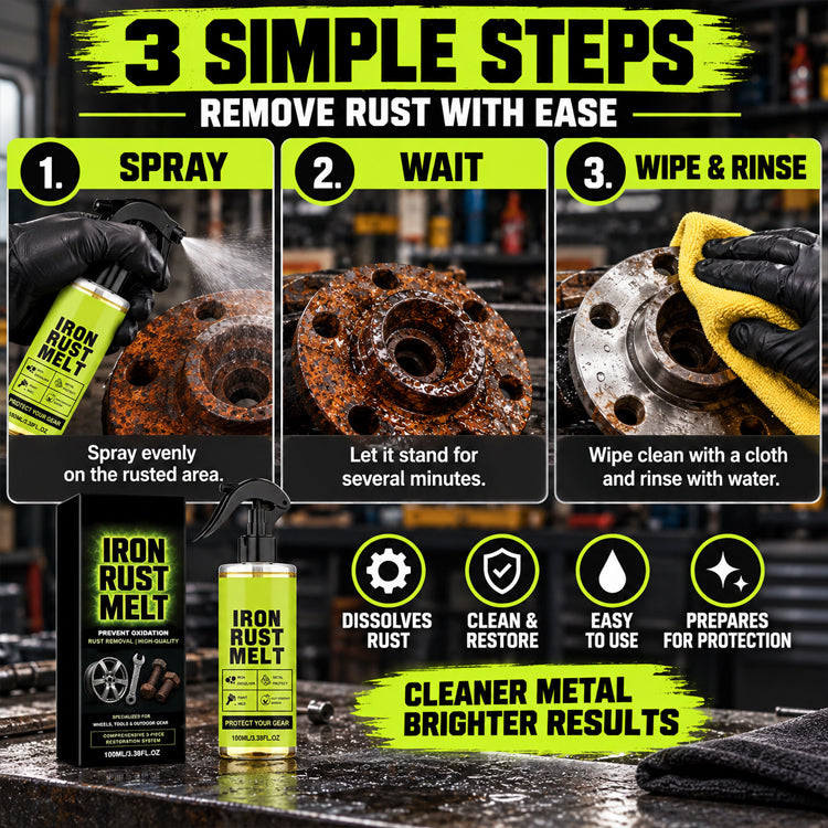 Iron Rust Melt Spray