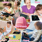 Kids LCD Writing Tablet – No Mess Drawing Pad & Screen-Free Learning Toy