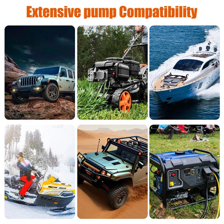 Battery Powered Fuel Transfer Pump with Flexible Hose