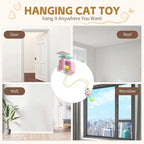 Auto Play Hanging Cat Toy – Keeps Cats Busy While You’re Away