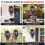 🦅🦅LAST DAY 50% OFF-🔥250th Anniversary Patriotic Hanging Flower