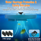 🌞Solar Fountain Light — Floating Water Pump with Color LED for Garden & Bird Bath