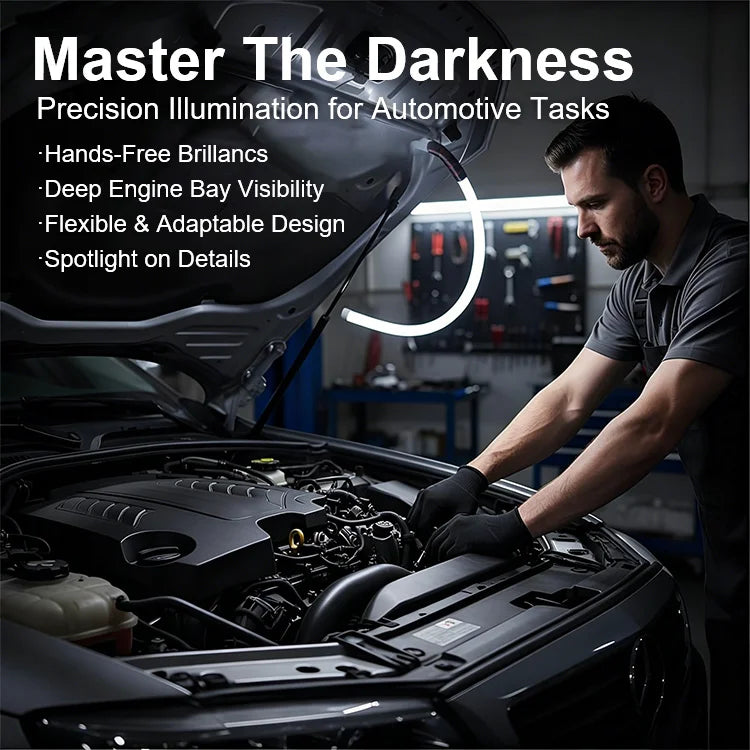FlexBeam™ Bendable LED Work Light — See What Others Can’t