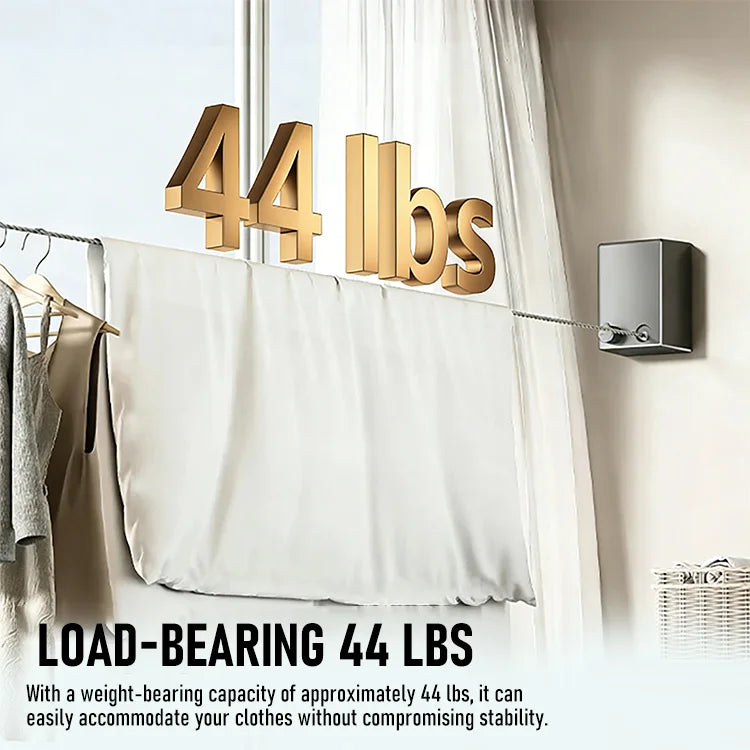 Invisible Retractable Clothesline — A Clean, Space-Saving Drying Solution for Every Room