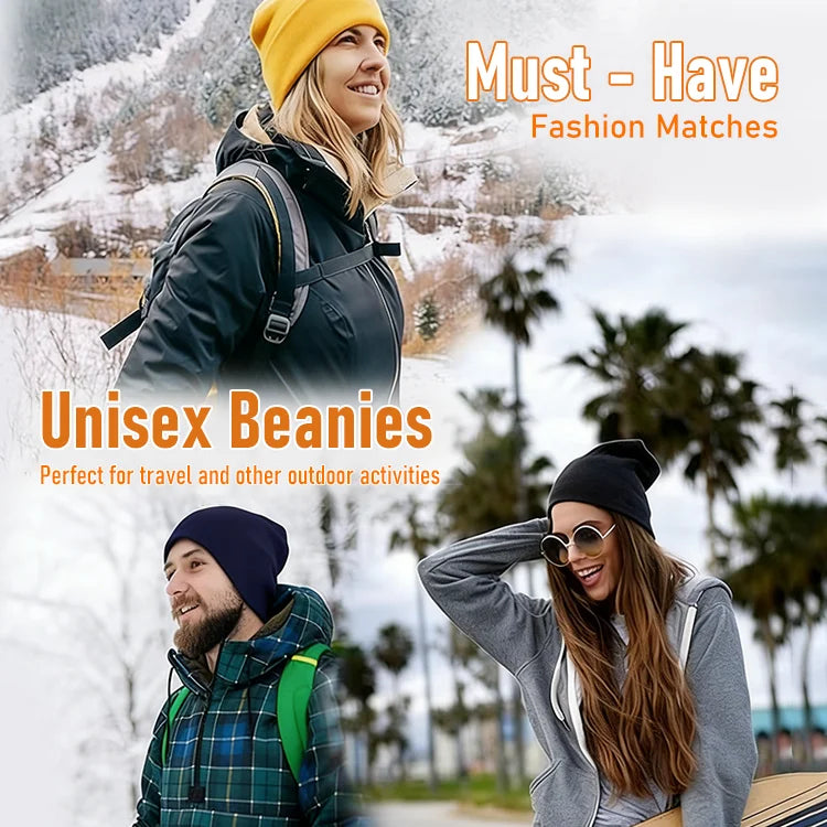 Satin-Lined Beanie — Warmth Without Static or Frizz