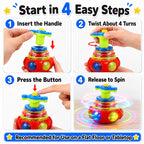 3-Pack Spinning Top Toys