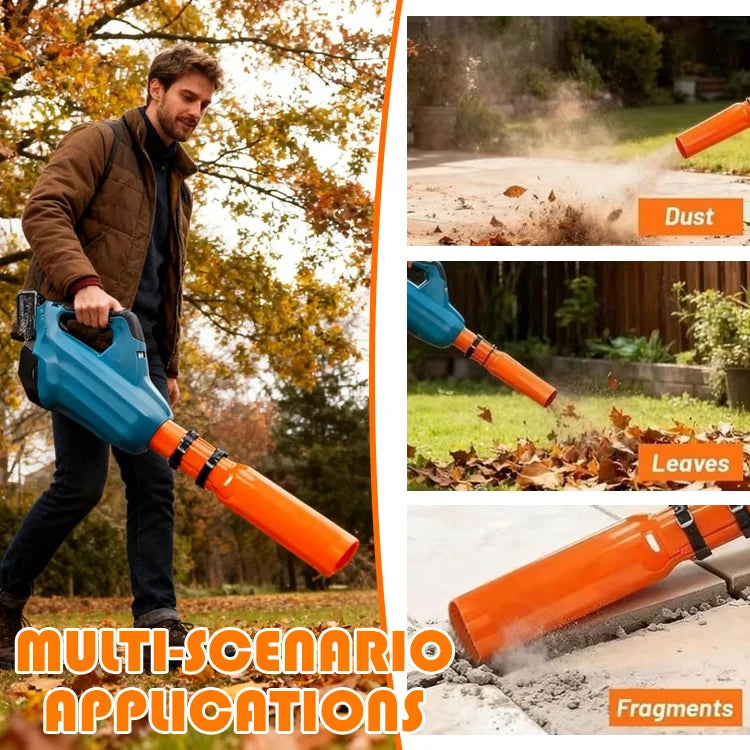 TurboGust Snow & Leaf Blower Attachment — Boost Airflow Power Instantly