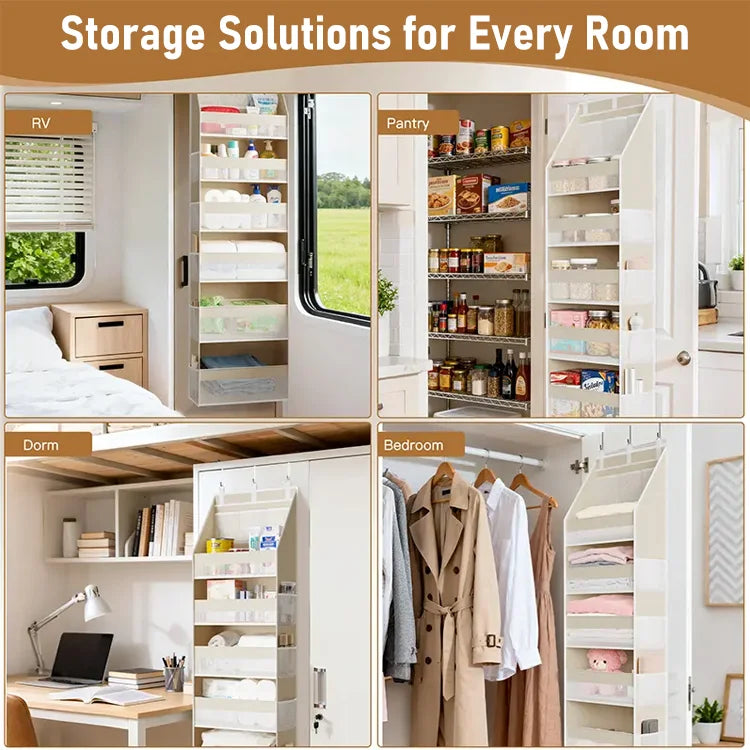 Space-Saving Over-the-Door Organizer