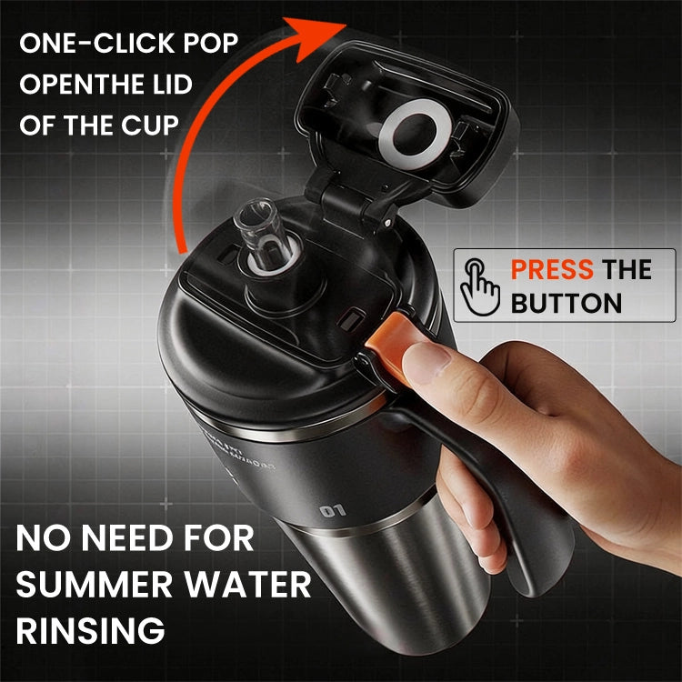 Ice King Insulated Car Mug – Leakproof Stainless Steel Travel Cup For Hot & Cold Drinks
