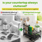 Adjustable Kitchen Sink Caddy Organizer