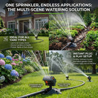 360° Oscillating Lawn Sprinkler