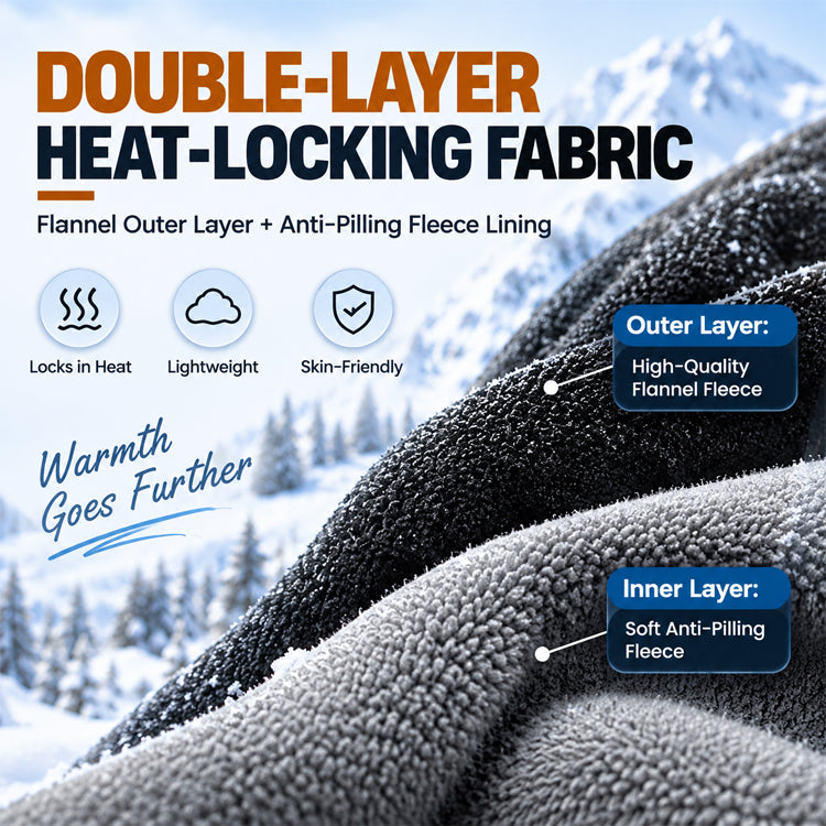 3-in-1 Fleece Hooded Face & Neck Warmer – Adjustable Cold-Weather Cover