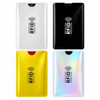 4-Pack RFID Blocking Card Sleeve Set – Slim Credit Card & Travel Protection Holders