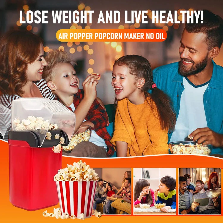 Hot Air Popcorn Maker 🍿 Last Day Sale – Up To 70% OFF