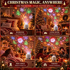 Christmas Rotating Projector Night Light