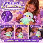 Glow & Doodle Plush Friend – Mess-Free Light Drawing & Cuddle Toy