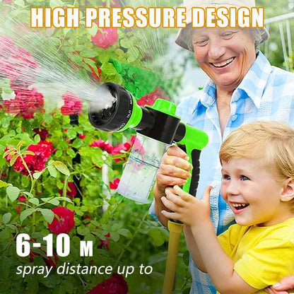 HydroFlexPro™ 8 in 1 Pressure Hose Spray Gun