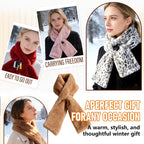 Hidden Pocket Winter Scarf – Ultra-Soft Warmth with Secure Zipper Storage