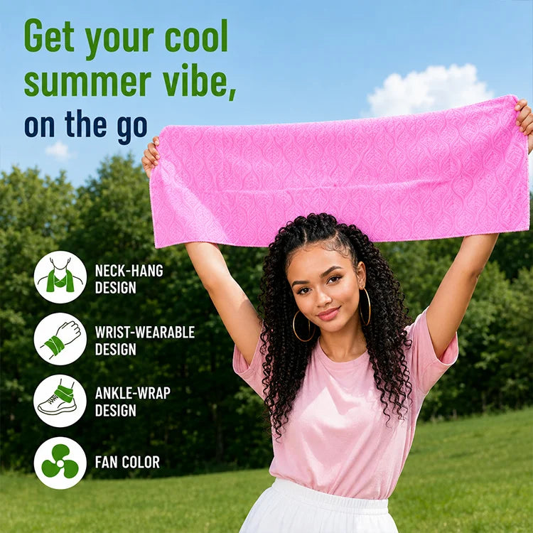 Instant Cooling Towel Wipes