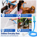 6FT Flexible Pet Shower Hose & Bath Sprayer