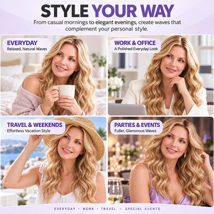 32mm Deep Wave Hair Waver – Fuller Waves, Smoother Finish