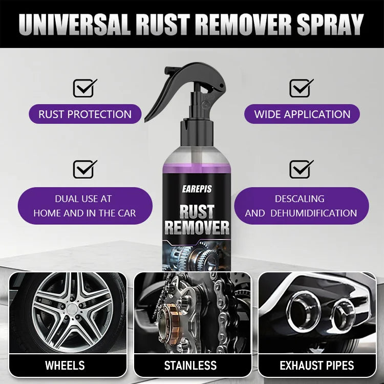 High-Performance Rust Remover Spray for Metal Surfaces
