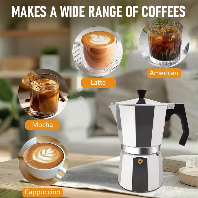 ☕ Espresso Stovetop Coffee Maker