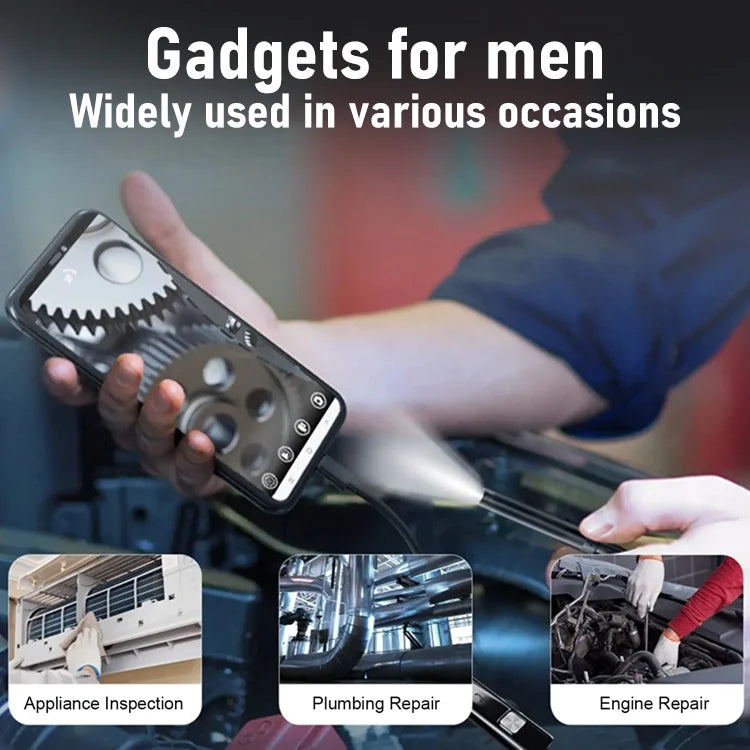 🔎 Plug-and-Play Endoscope Camera with Light