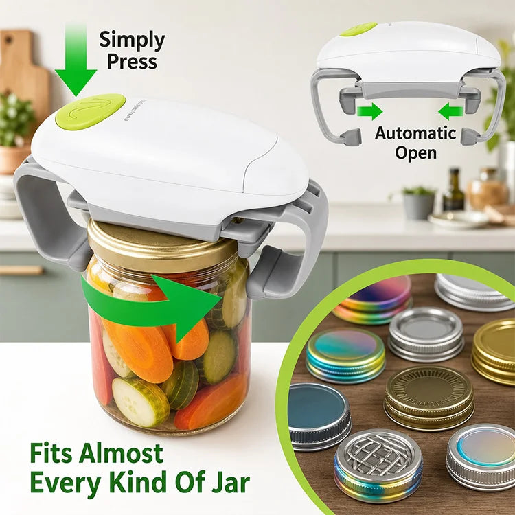 One-Touch Fully Automatic Electric Jar Opener