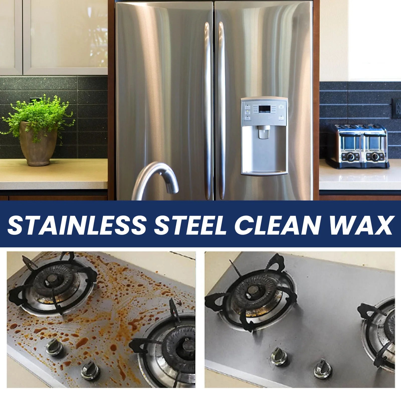 Stainless Steel Cleaning Wax