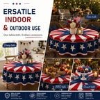 🔥Limited Time Offer 50% Off🎁250th Anniversary Patriotic Round Tablecloth