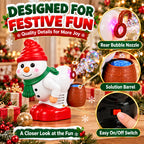 Christmas Character Bubble Machine – Music, Lights & Automatic Bubbles