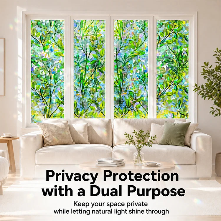 Rainbow Privacy Window Film