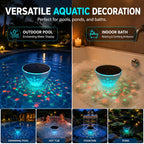 Solar Floating Pool Light – Colorful Underwater Projection Light For Night Swimming