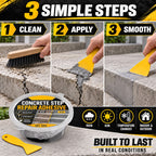 Concrete Step Repair Adhesive – Heavy-Duty Crack & Chip Repair Compound