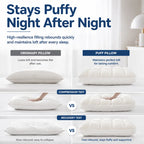 Cooling Puff Support Pillow