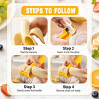 One-Press Banana & Soft Fruit Slicer