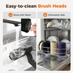 3-Speed Electric Grill Brush — Clean in Seconds