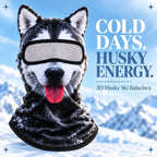 3D Animal Face Winter Balaclava – Full-Coverage Ski Mask
