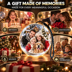 3D Digital Memory Crystal Ball – Personalized Photo, Video & Music Keepsake
