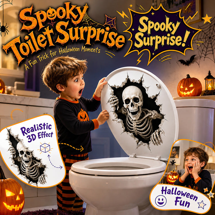 3D Halloween Break-In Wall Decal – Realistic Haunted Wall Sticker